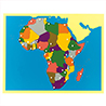 地図パズル（アフリカ）